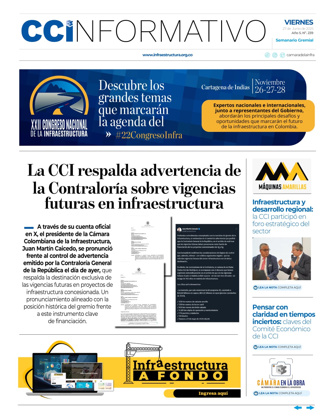 Edición No. 239 - 27 de junio