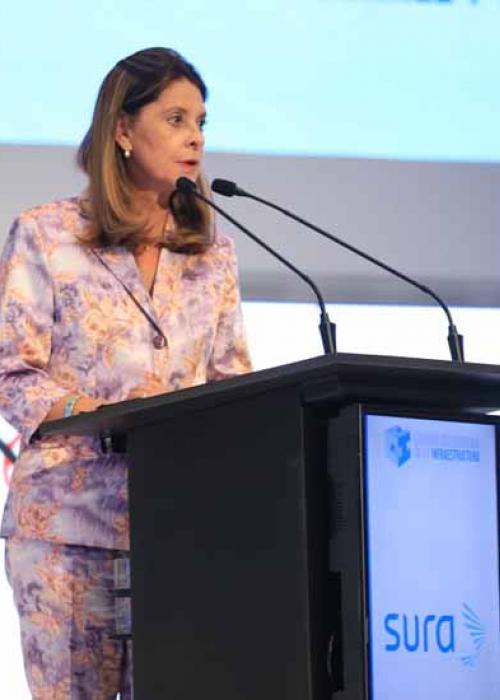 Marta Lucía Ramírez, vicepresidenta de la República
