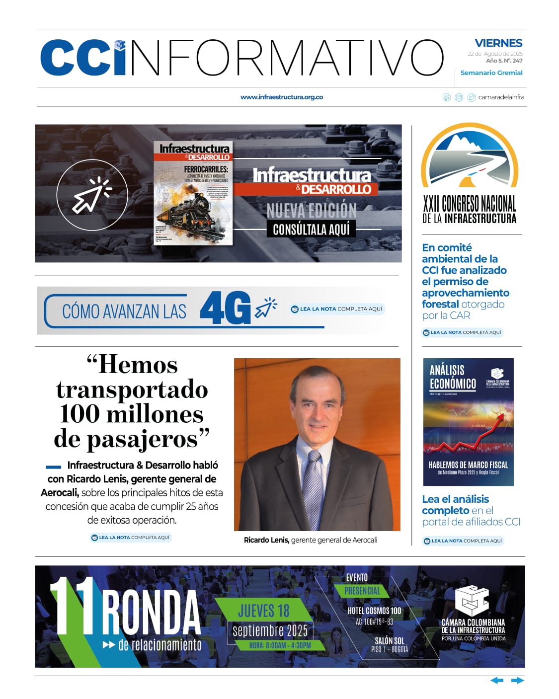 Edición No. 247 - 22 de agosto