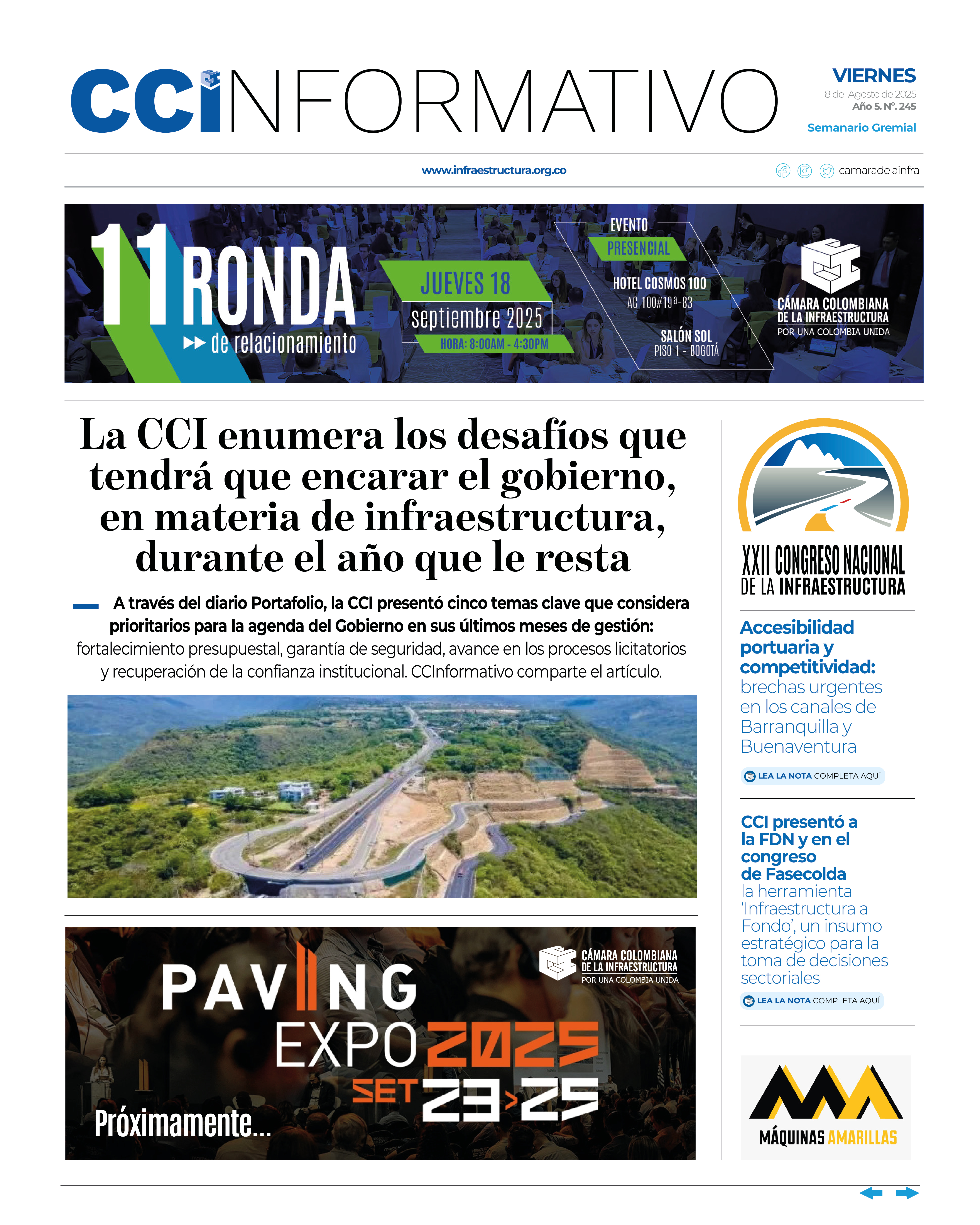Edición No. 245 - 08 de agosto