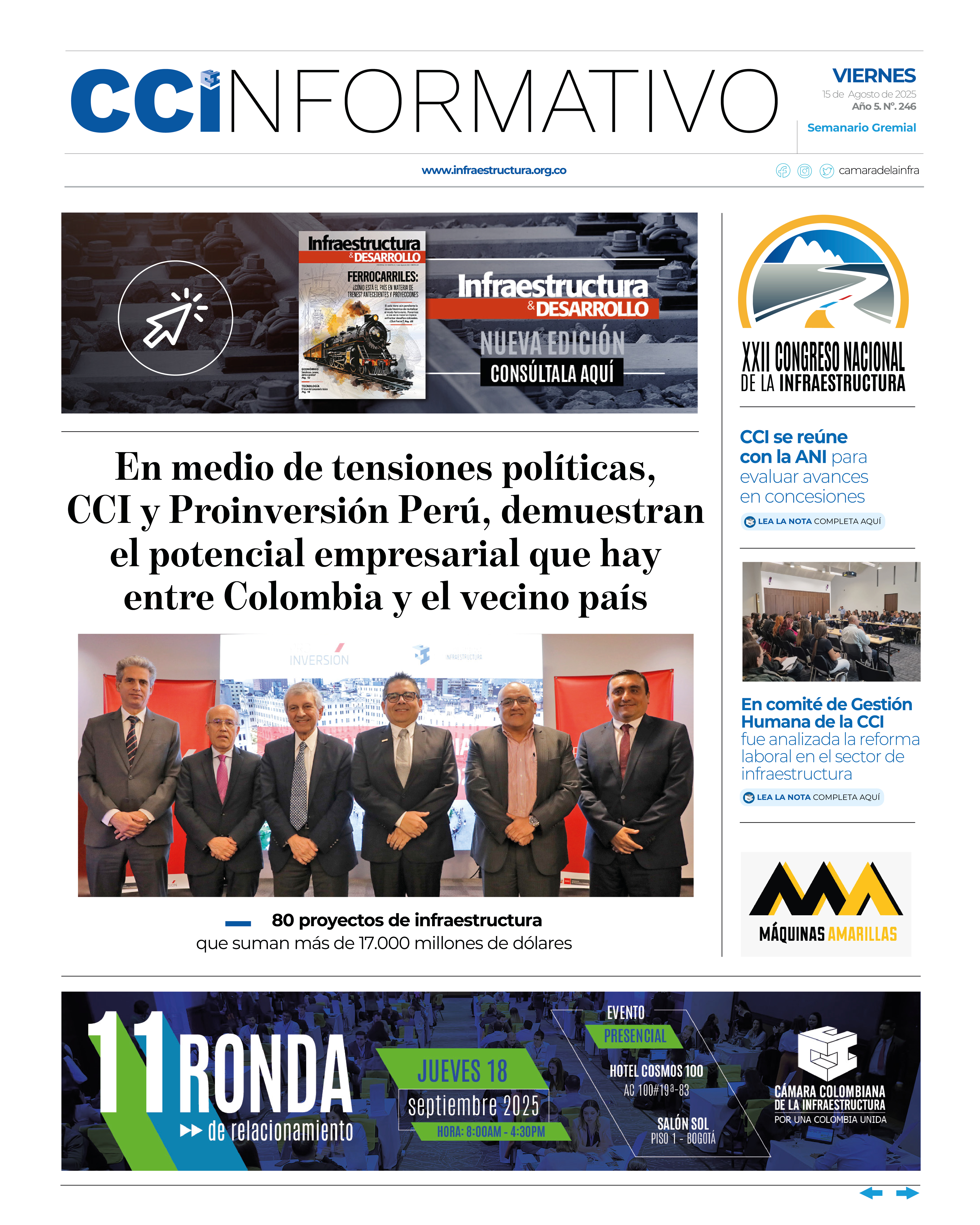 Edición No. 246 - 15 de agosto