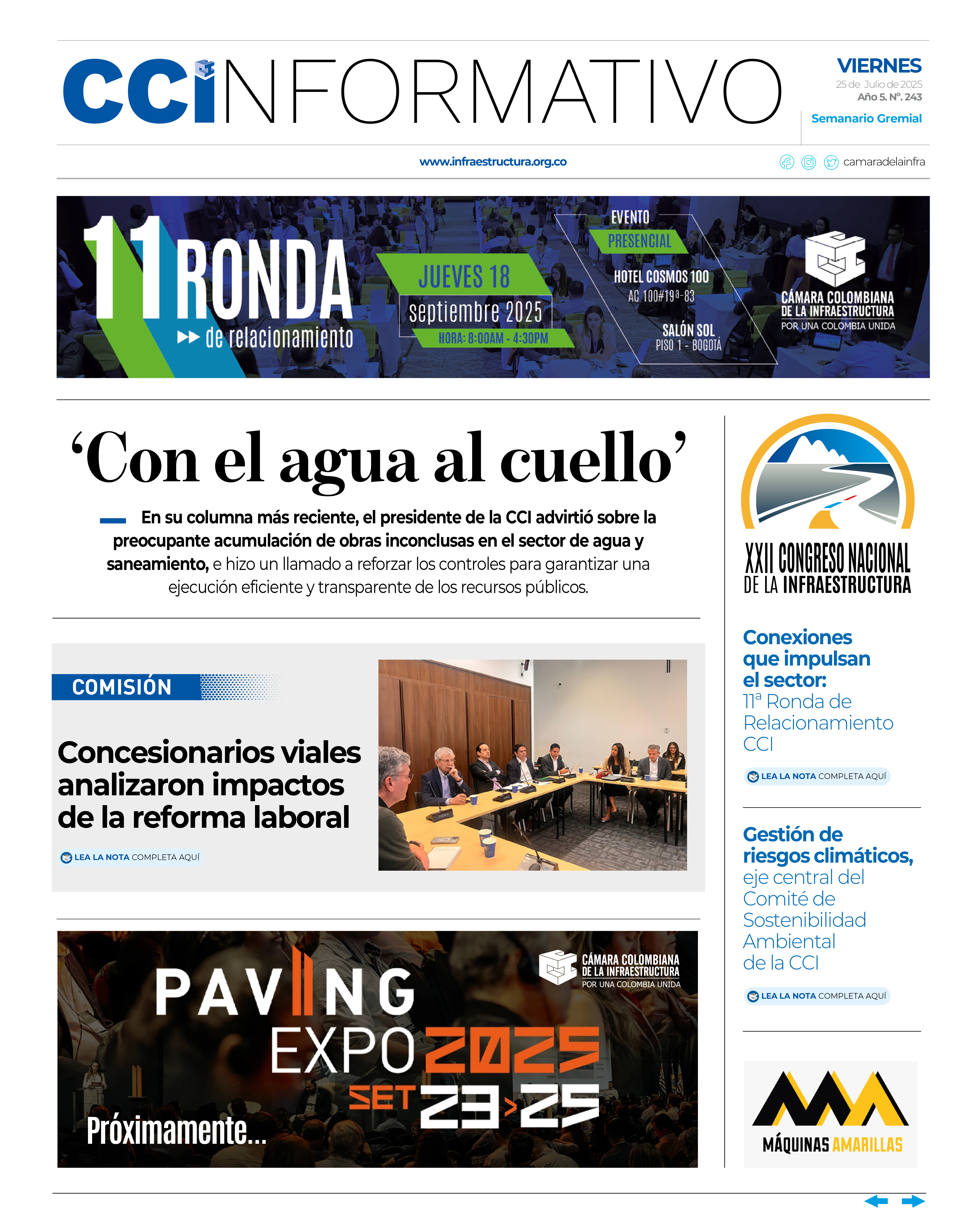 Edición No. 243 - 25 de julio
