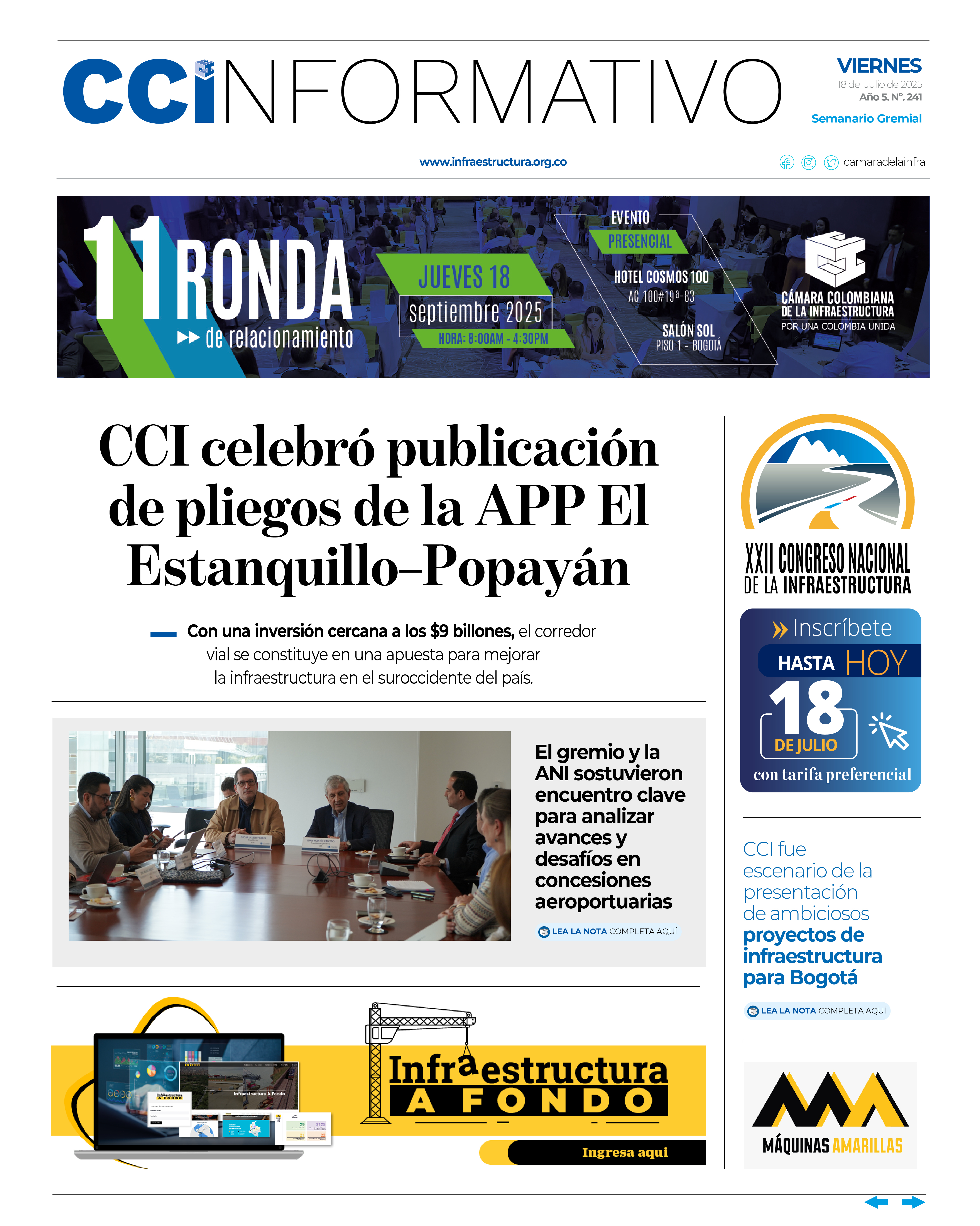 Edición No. 242 - 18 de julio