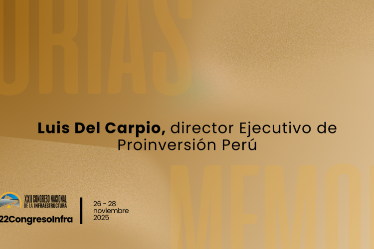 Luis Del Carpio, director Ejecutivo de Proinversión Perú